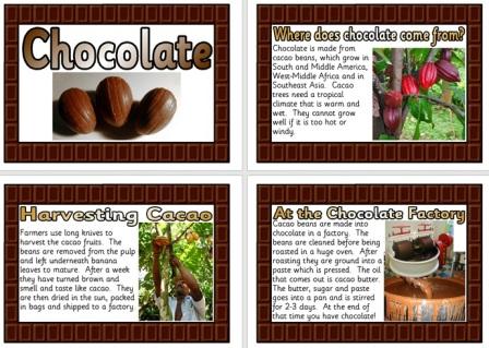 Free Printable Chocolate Posters Information Teaching Resource