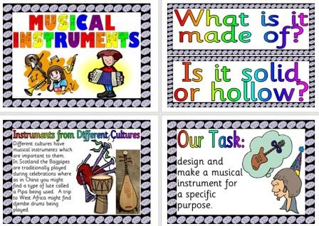 Free Printable Design Tech Musical Instruments Posters