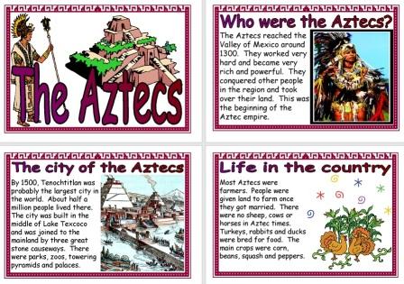Free Printable Aztecs Information Posters