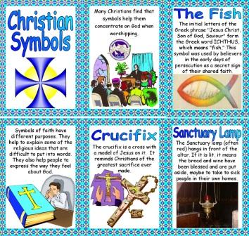 Free Printable Christian Symbols Teaching Resource
