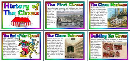 Free Printable History of the Circus Teaching Resource