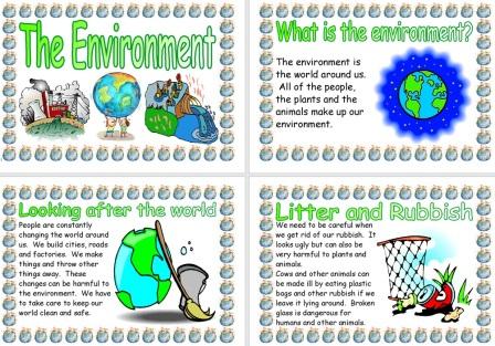 Free printable Environment Information Posters