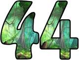 Free printable Forest background instant display lettering sets for classroom display.
