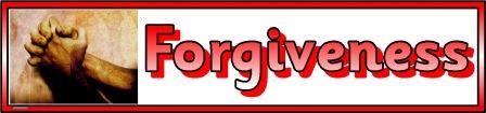 Free Printable Banner Forgiveness