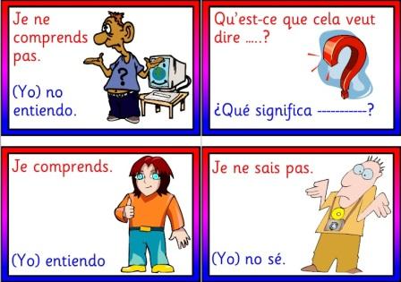 Free Printable French and Spanish Vocabulary Cards