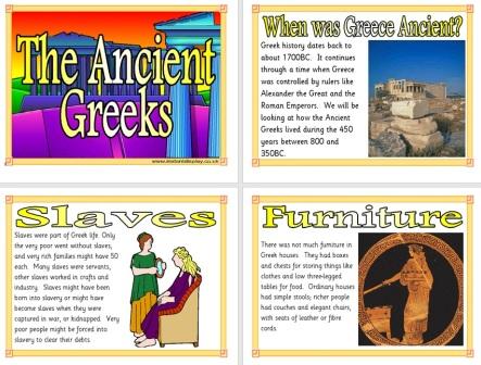 Free Printable Ancient Greece Information Posters