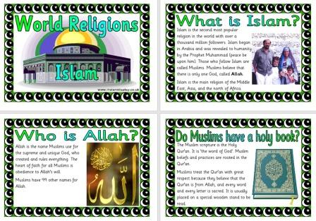 Free Printable Religious Education Posters - Islam