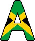 Free Jamaica lettering
