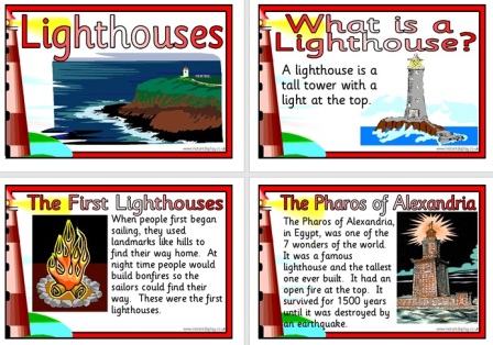 Free Printable Lighthouses Information Posters