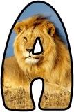 Free printable lion background instant display digital lettering sets for classroom display. Free display lettering.