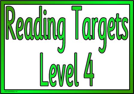 Reading Targets Level 4