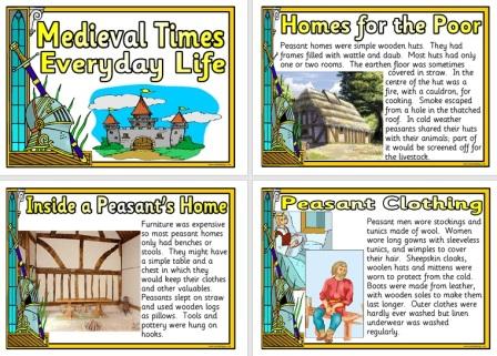 Free Printable Medieval Life Posters