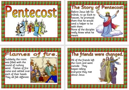 Free Printable Pentecost Story Posters Digital Book