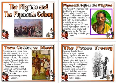Free Pilgrims and Plymouth Colony Printable Posters