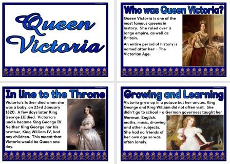 Free Printable Queen Victoria Biography Display Posters