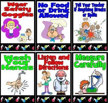 Free Printable Laboratory Safety Posters