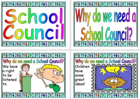 Free Printable School Council Information Posters Teaching Resource PHSE