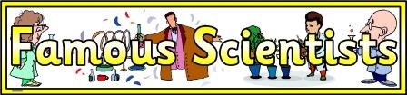 Famous Scientists Banner