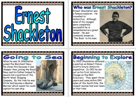Free Printable Posters Information about Ernest Shackleton the Explorer