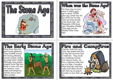 Free Printable Stone Age Posters