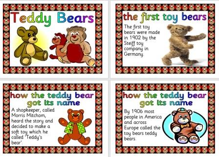 Free Printable History of the Teddy Bear Posters