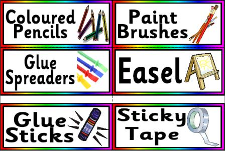 Tray Labels Printable