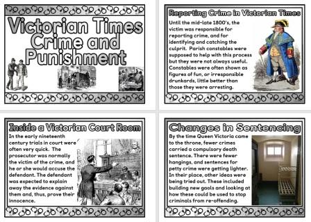 Free Printable Victorian Crime and Punishment Posters