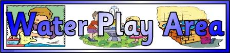 Water Play Area Banner