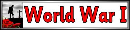 Free downloadable World War I banner