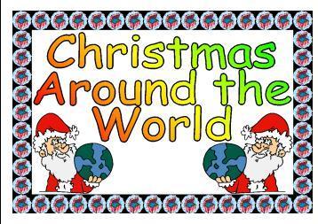 Free Printable Christmas Traditions from Around the World Posters